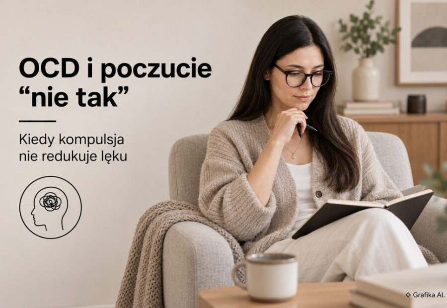 Not-Just-Right Experiences w OCD – kiedy kompulsja nie redukuje lęku, lecz uporczywe poczucie, że coś jest „nie tak”?